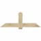 Ekena Millwork Eugene Rough Sawn Timber Gable Bracket, Douglas Fir, 60"W x 22"H x 2"D x 6"F, 9/12 Pitch GBW060X22X0206EUG00RDF - alternate 1